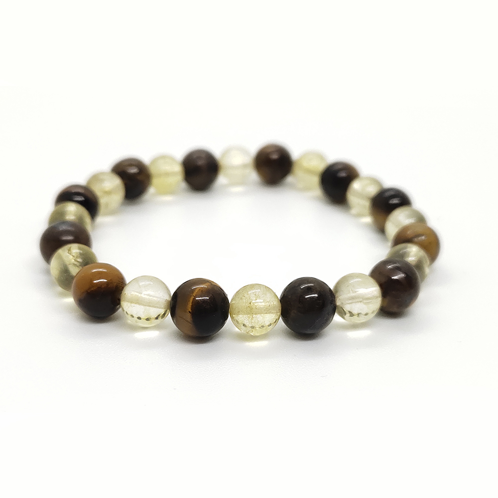 Tiger's Eye and Citrine Bracelet