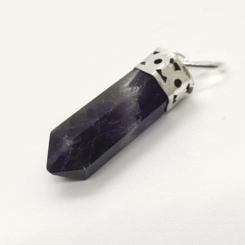 Amethyst Pencil Pendant