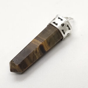Tiger's Eye Pencil Pendant