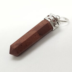 Red Jasper Pencil Pendant