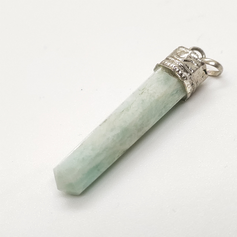 Amazonite Pencil Pendant