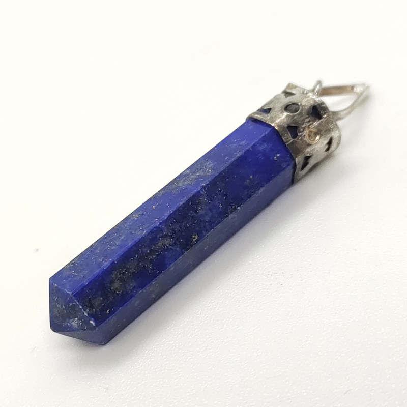 Lapis Lazuli Pencil Pendant