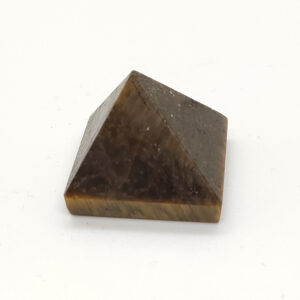 Tiger's Eye Pyramid