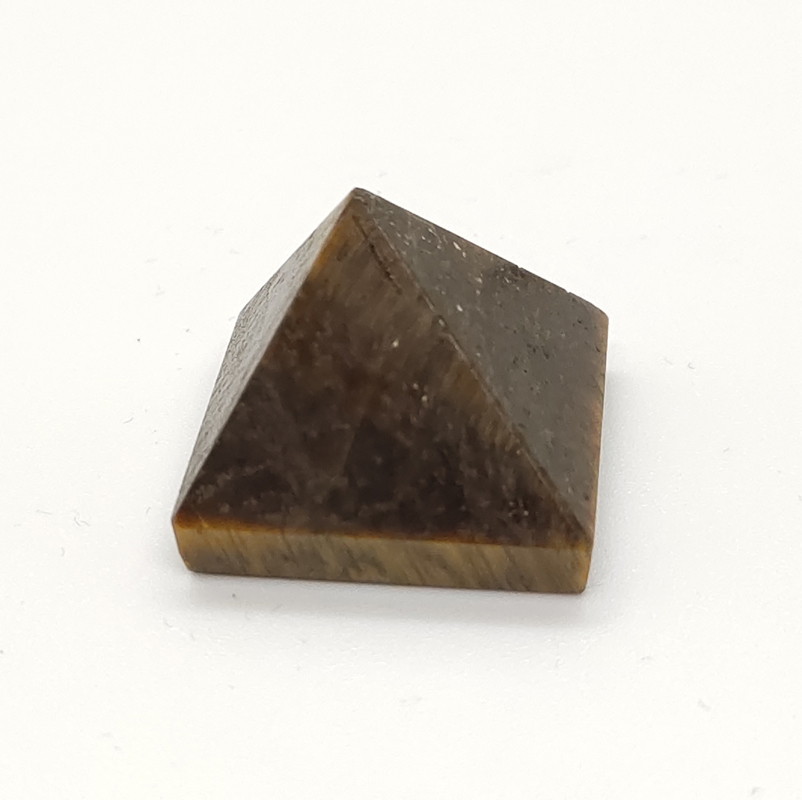 Tiger's Eye Pyramid